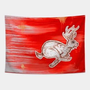 Jackalope Tapestry