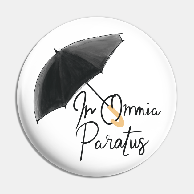 In Omnia Paratus Umbrella Gilmore Girls Pin Teepublic