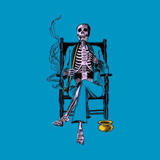 Smoking Skeleton T-Shirt