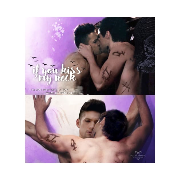 Malec Kisses by nathsmagic