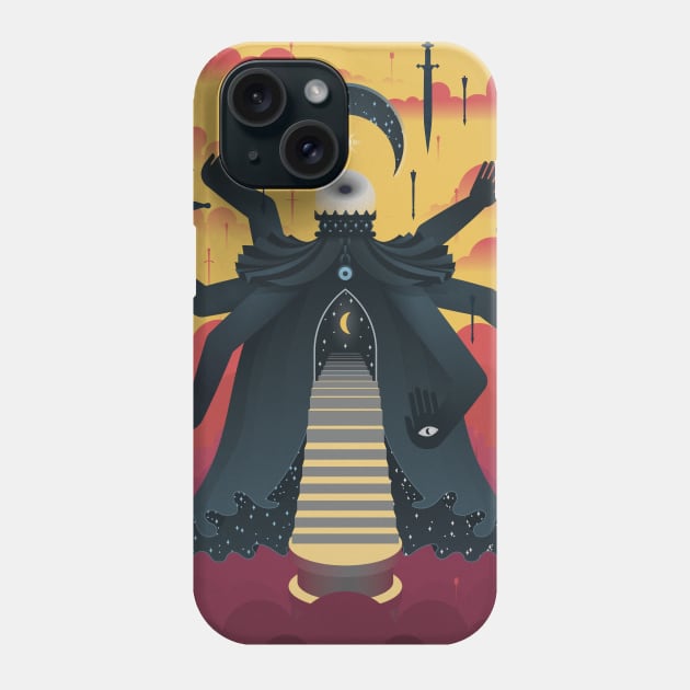 Guardian of Night (art print) Phone Case by andbloom