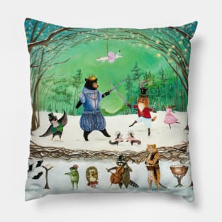 The Waltz of Winter Pillow