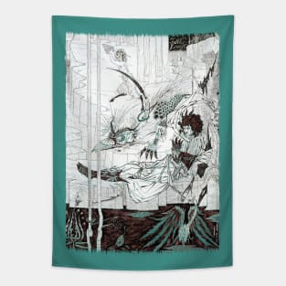 King Arthur - The Questing Beast / Le Morte D'Arthur Tapestry