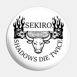 Sekiro Blazing Bull Black Pin