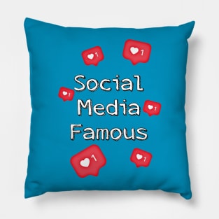 Social Media Famous Pillow