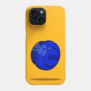 Blue LEGO Stud Phone Case