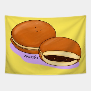 Delicious dorayaki with red bean paste Tapestry