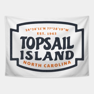 Topsail Island, NC Summer Vacation Beach Trip Tapestry