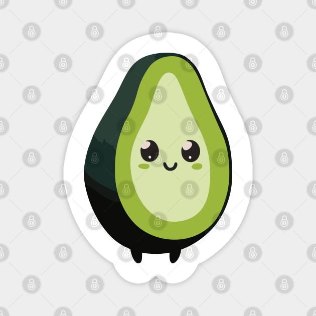 Cute Avocado Magnet by AJ