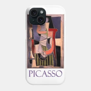 Woman Sitting in an Armchair (1920) by Pablo Picasso Phone Case