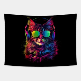 Cat DJ Hype Tapestry