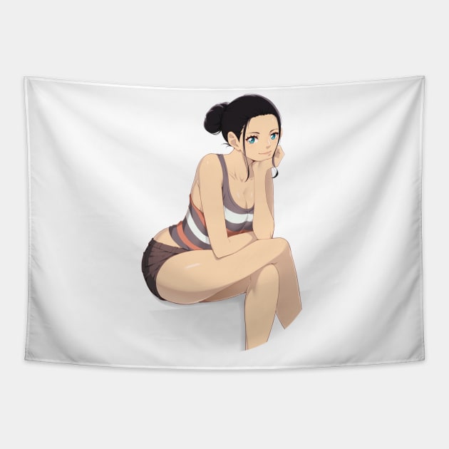 Nico Robin (One Piece) Tapestry by StayAlivePlz