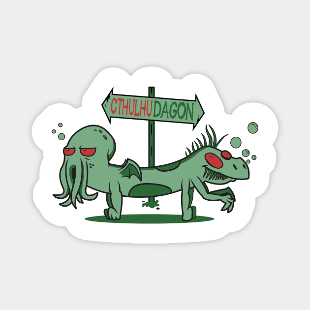 Cthulhu Dagon Magnet by Ratigan