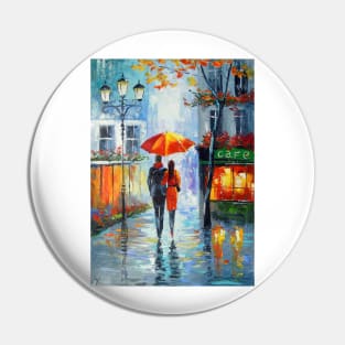 Romantic walk around the city Pin