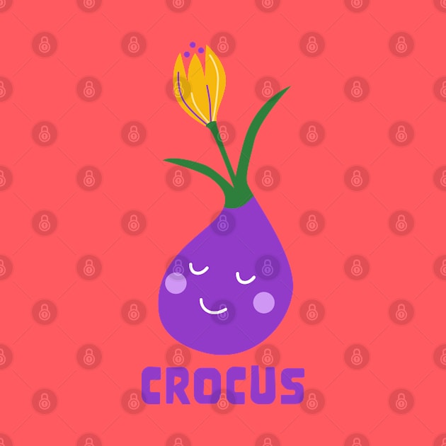 Happy Crocus by Jumpyhippo