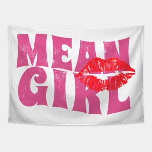 Mean girl - pink kiss Tapestry