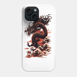 dragon in Asian style Phone Case