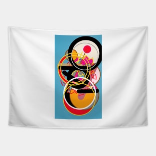 Expressive automatism abstract 7999 Tapestry