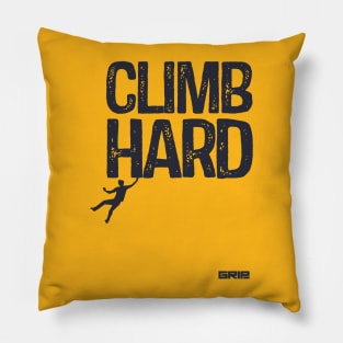 climb hard Pillow