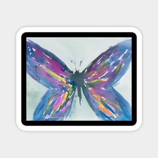 Rainbow Butterfly Magnet