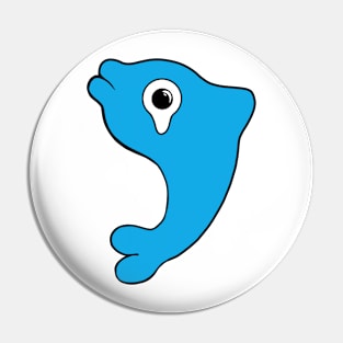 Dolphin Tears Pin