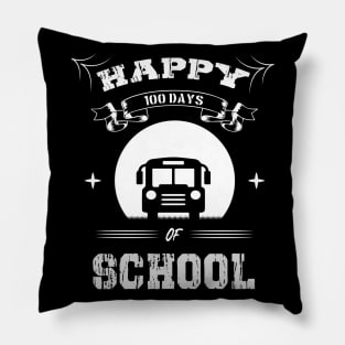 Happy 100 Days Of School Pillow