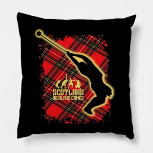 Scottish Highland Games Pillow