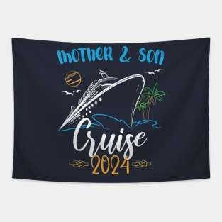 Mother And Son Cruise 2024, Travelling Traveller Tapestry