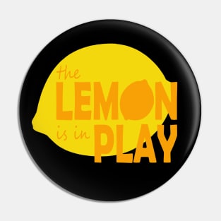 Traveling Lemon Pin