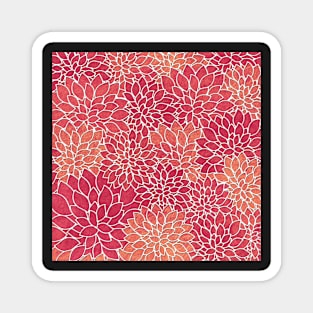 Floral Abstract #24 Magnet