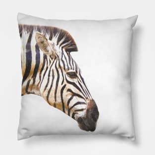 Zebra Profile Pillow