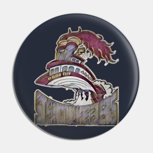 Quad City Steamwheelers Football Pin