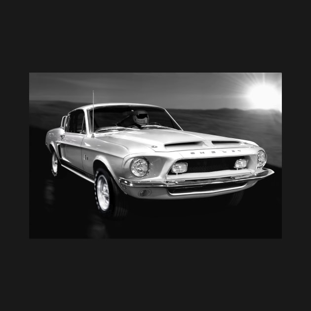 1968 Shelby GT500 Mustang by Burtney