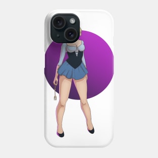 Stefania Ferrario as human Ariel, Pinup version Phone Case