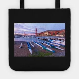 Canoes and Golden Gate Tote