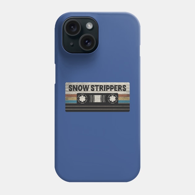 Snow Strippers Mix Tape Phone Case by getinsideart