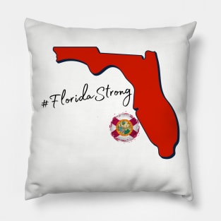 Florida Strong Flag Pillow