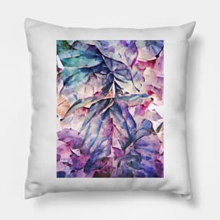 Rainbow Leaves Pillow