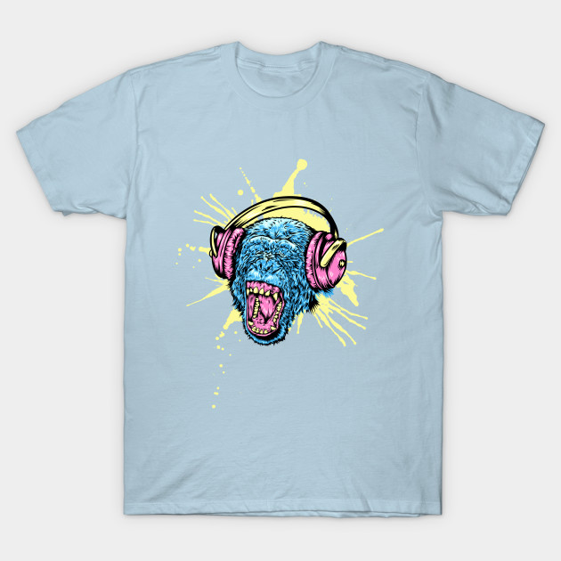 Discover Sound evolution - Monkey - T-Shirt