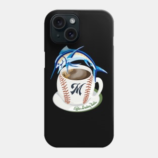 Coffee Breaking Ball with M and Marlin! Phone Case