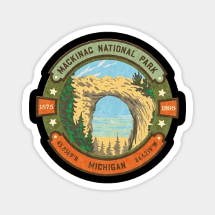 Mackinac National Park Michigan Magnet