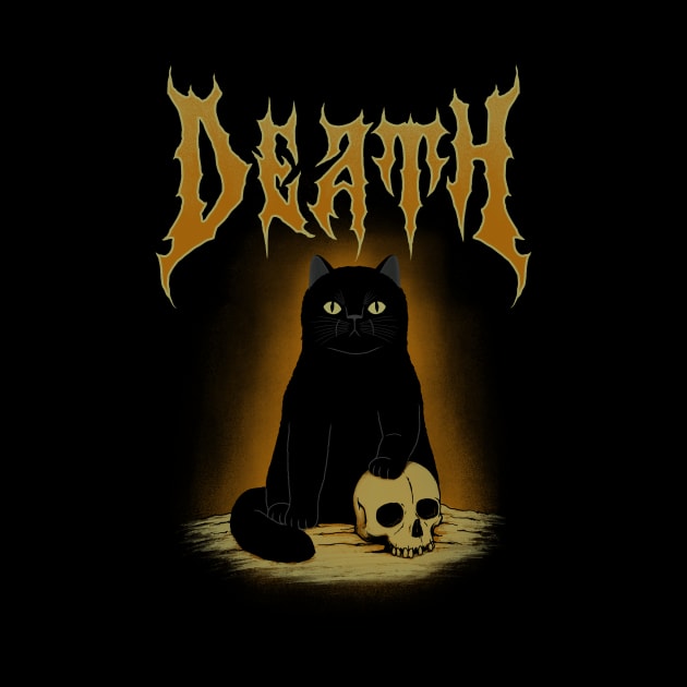 Death Metal Cat by pigboom