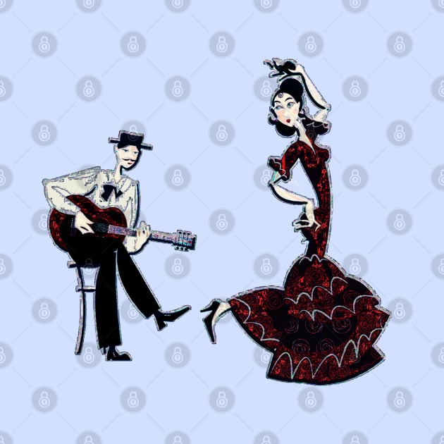 Flamenco by doniainart