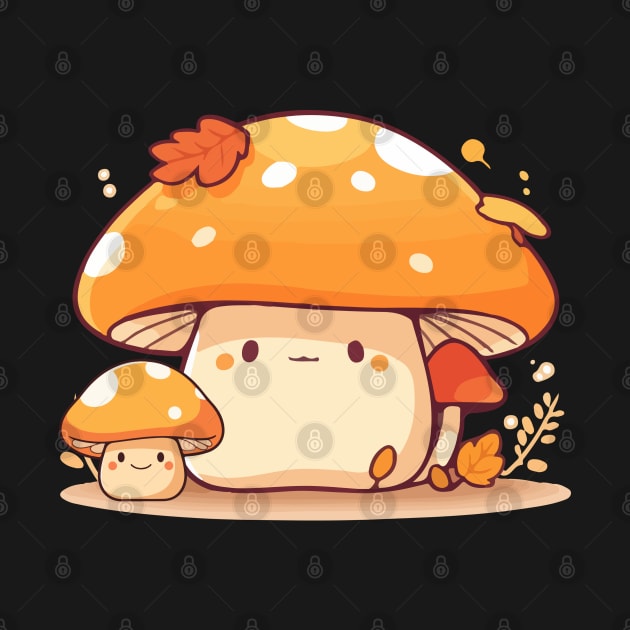 Fall Mushrooms cottage core by TeaTimeTs