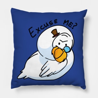 House in the village goose №1 Pillow