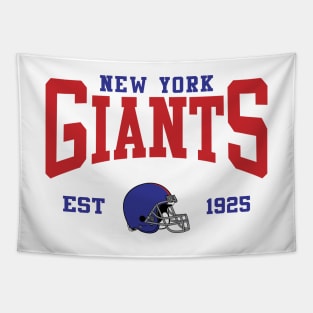 Retro New York Football Tapestry