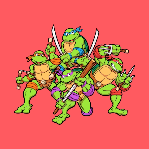 TMNT by tommartinart