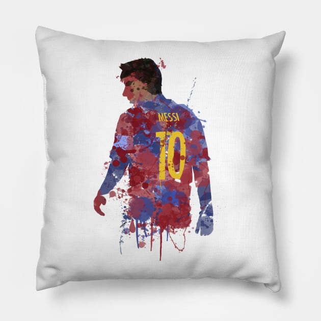 Lionel Messi - Barcelona Legend Pillow by FootballArcade