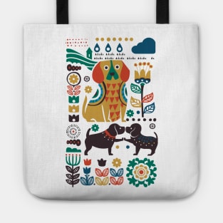 Scandinavian Beagle Tote