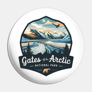 Alaska's Gates of the Arctic National Park Pin